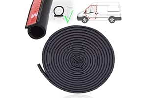 XUKEY 10 M Guarnizione in gomma Porta Per Ford Transit Tourneo Connect Courier Custom Mk4 mk5 mk6 mk7 Mk8 Striscia di tenuta per auto Kit di riduzione del rumore del vento forma di D 16x16mm