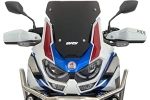 Sport-Windschild schwarz matt WRS Africa Twin CRF 1100 L Adventure 2020-2021