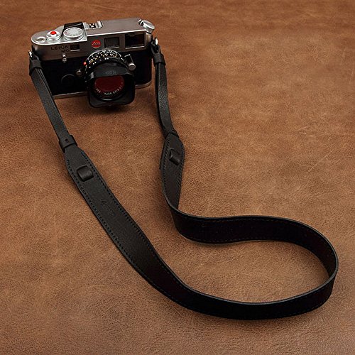 Dopobo sangle en cuir lani  re bandouli  re r  glable pour photographie cam  scope Leica Nikon Fuji Pentax Canon Panasonic Sony DSLR