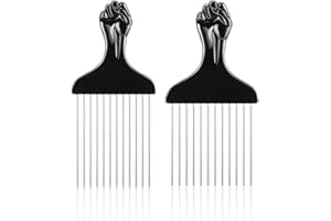 SUSANNY WLLHYF 2 clip para el cabello, peinado metálico, peluca trenzada, peinado de cola de rata, peinado recto, peinado de dientes anchos, herramientas para el peinado, hombres y mujeres