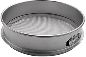 Fayrimi Heavy Duty Garden Riddle Sieve Mesh Soil Sift Compost Seed Tray Gardening Tool-16 (1.25mm)