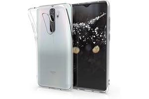 kwmobile kryształowe etui kompatybilne z Xiaomi Redmi Note 8 Pro - miękkie elastyczne silikonowe etui ochronne z TPU - przezroczyste