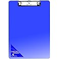 SECO SE-C1102-BU Plastic Translucent A4 Clipboard - Blue