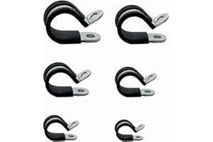 SCHLAUCH24 Fascette stringitubo in gomma DIN 3016, 15-24 mm, 5 pezzi