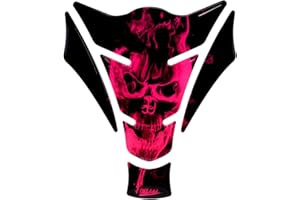 ‎BIKE-LABEL BIKE-label Tank Pad Paint Protection Sticker for Motorcycle Tanks Neon Pink 502590