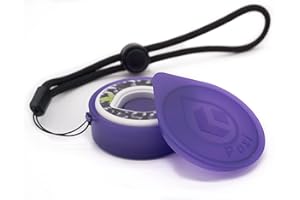 ‎KUMETIC Kumetic Poxi Aufbewahrungsbox passend für Air Up Duft-Pod/Aroma-Pod - Zur Luftdichten Aufbewahrung - Schutzhülle Aroma-Box - mit Schlaufe - Made in Germany…