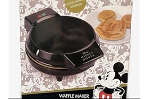 PRIMARK LIMITED Mickey Mouse Waffle Maker Makes Mickey-Shaped Waffles Big Deluxe Waffle Maker Primark