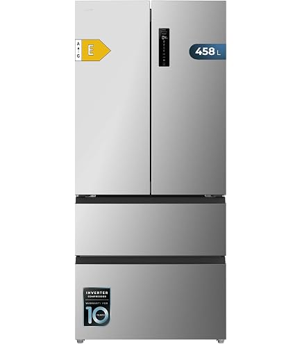 Réfrigérateur Américain Cecotec Bolero CoolMarket 395L - Porte Française, Inox, No Frost, Compresseur Inverter, Classe E - 4