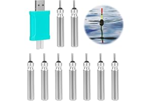 HERBYD 4 piezas de pesca LED con indicador de picada