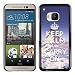 Produktbild Hülle Case Schutzhülle Cover Premium Case // Q01021525 keep calm and carry on 1083 // HTC ONE M9