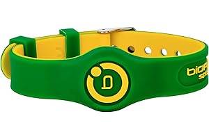 BIOFLOW DIRECT Bioflow Sport Flex Adjustable Magnetic Therapy Wristband - Green/Yellow