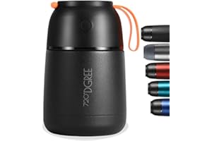 720°DGREE Thermos per Alimenti “wunderJar” – 530ml | Contenitore Termico di Acciaio Inossidabile per Caldo Cibo, Bambini