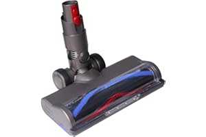 KENVOR Bürste Kompatibel mit Dyson V12 Detect Slim Absolute Staubsauger ，Ersatzteil für Bodenbürste mit Direktantrieb und 4 LED-Leuchten