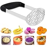 Vegena Schiacciapatate, Pressa Patate Professionale Acciaio Inossidabile Schiacciapatate Maniglie Morbide Ergonomiche per Pur