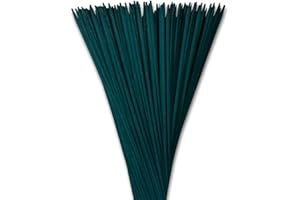 RADWORX Plant Support Sticks - 100 pack 30cm Bamboo - Weather Resistant Canes For Flowers - 12 Inch Wooden Canes for Home or Garden - Great for Making Gardening tripods