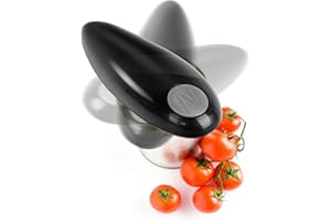 TEXLINEY Can Opener Electric, Tin Opener Hand Free Tin Opener Electric Can Openers for Arthritis Hands Can Openers with One Touch Switch Kitchen Old Man Restaurant Chef's Best Choice-Powerful Safe & Easy