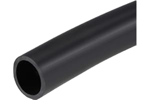 SOURCING MAP Sourcingmap, tubo per carburante da 25 mm, ID 31 mm, diametro esterno da 1 m, tubo olio e tubo carburante in gomma, colore nero