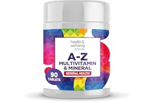 CLUB VITS A-Z Multivitamin and Minerals Tablets, Vitamins for Men's and Women's, 23 High Strength Vitamins and Minerals Including Iron, Zinc Vitamin C and More (90)