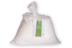 BwLights - Hochwertiges Paraffinwachs verschiedene Größen (10kg) in Weiß | Wachsgranulat zum Schmelzen & Herstellen Ihrer eigenen Kerze | 100% Paraffin