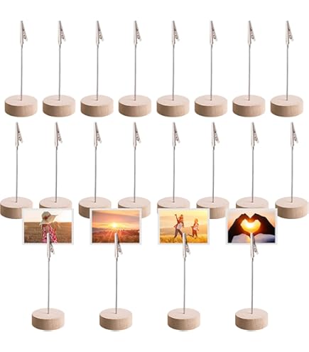 10 stuks memoclips houder en berichten-clip houder, verticale notitie