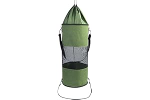 DSFSAEG Boat Trash Bag Hanging Outdoor For Kayak Camper Storage Portable Mesh Washable Boat Trash Bag