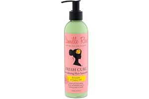 Camille Rose Fresh Curl 2 in 1 Hair Styling Cream and Detangler Gel, Nourishing and Styling, Avocado and Castor Oil, 240 ml (Pack of 1)