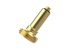 ‎DREHMEISTER Drehmeister Acme Tankadapter M10 (10 mm x 1,5 mm) lang, Messing - Adapter für Autogasfahrzeuge - LPG Adapter für Autogas