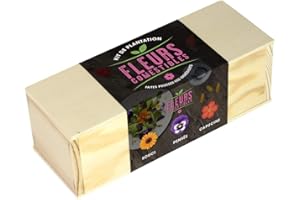 Resetea, Kit de plantation, Fleurs comestibles, Souci, pensée et capucine 1 Orange