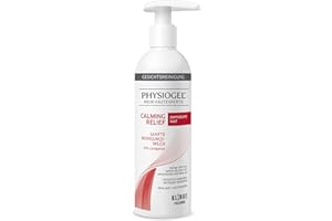 ‎PHYSIOGEL PHYSIOGEL Calming Relief Sanfte Reinigungsmilch 200 ml - sanfte Gesichtsreinigung für empfindliche Haut - beruhigt und reinigt die Haut sanft und befreit sie von Verunreinigungen und Make-up