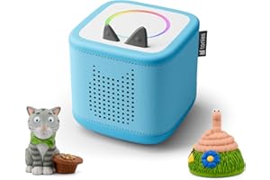 tonies Toniebox 2 Bundle Incl. 2 Tonies: Tabby McTat, Superworm, Sky Blue