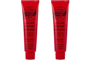 GQJQTION 25g Lucas Papaw Ointment Multipurpose Soothing Ointment with Paw Paw, Hydrating Balm & Diaper Rash Cream, Papaya Skin Rash Cream, Perfect for Skin, Lips, Hands and Cuticles, Yellow