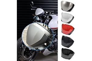 Midimttop Kit de carenado de Parabrisas para Trident 660, Lente de Pantalla Frontal Replacement for Trident660 2021-2023, Protector de Viento para Parabrisas de Motocicleta (Negro)