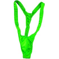 Bañador Tanga Divertido Para Hombre - Estilo Borat, Diseño Leopardo, Pack De 2 Piezas
