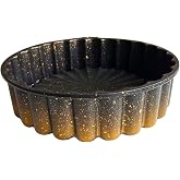 Kitchendore Turta Ve Tart Kek Kalıbı Royal Gold Kalın D&ouml;k&uuml;m &Uuml;&ccedil; Katmanlı Kaplama 525 Gram