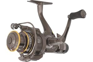 Mitchell Carrete giratorio, carretes Avocet RZT, peces redondos, alimentador, bolognase, peces de mar de agua dulce, pescador, perca, lucio, lucioperca, negro, relación de engranaje 5.4:1, robusto y