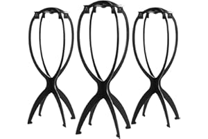 ‎DREAMLOVER Dreamlover Perückenhalter, Plastik Perückenständer für Perücken, 3 Stück