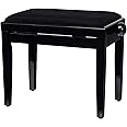 Classic Cantabile Panchetta per pianoforte nero lucido
