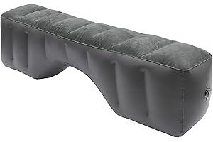 A ABSOPRO Matelas De Voiture pour Dormir sur Le Siège Arrière, Coussin Gonflable en PVC, Couleur Gris