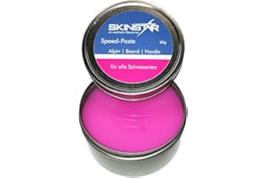 SkinStar Racing velocità Pasta Cera Sci Cera per Sci Speedwachs Renn Cera 80g
