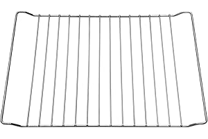 UD UNIQ DEALZ UNIQ DEALZ 455 x 370 x 25 mm Grille de Cuisson/Grille de Cuisson/Grille de Four/Grille de Cuisson chromée Compatible avec Les Feux Groupe BSH : Bosch Siemens Neff Constructa Pièce n° 00577170