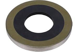 Acouto Gimbal Lager Fetttätning, Rostfritt Stål Gummi Marin Tätning, med Höghållfast Tätningsmaterial, för Mercruiser Sterndr