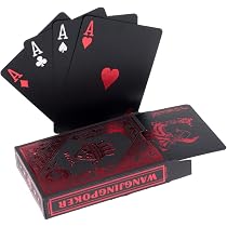 2 paquets de cartes à jouer - Cartes de poker en plastique HD imperméables, format standard, cartes lavables et durables | Lot de 2 jeux de poker en plastique, imperméables, lavables et 2 paquets de cartes à jouer - Cartes de poker en plastique HD imperméables, format standard, cartes lavables et durables | Lot de 2 jeux de poker en plastique, imperméables, lavables et