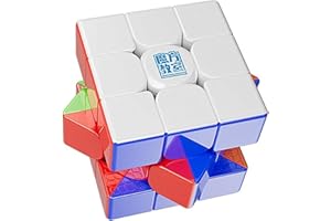 XMDCuber MOYU MeiLong 3M V2 Speed Cube 3x3 Stickerless Magnetic UV Edition,cubo di velocità 3x3x3 Magnetico Versione UV Surface (UV+Magnetic version)