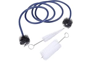 KIMISS Kit per la Pulizia del Trombone Spazzola per la Pulizia del Trombone Set di Spazzole per la Pulizia della Tromba in Plastica Kit per la Manutenzione degli Strumenti Musicali