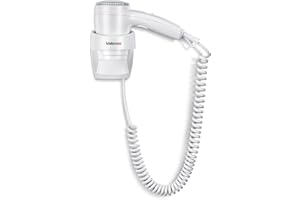 Valera Executive 1200 Sèche-cheveux mural, peu encombrant, 1200 W, couleur : blanc