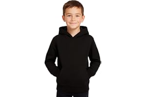 A2Z 4 Kids Girls Boys Plain Sweatshirt Tie Dye Pullover Shirt Fleece Hooded Jumper PE School Warm Coats Long Sleeve Top New Casual Fashion for Childrens Unisex Age 2-13 Years