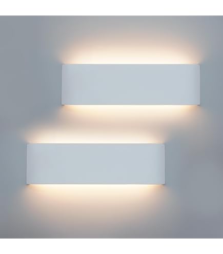BELLALICHT Wandlamp boven en onder, voor binnen, 12 W, led-wandverlichting, waterdicht, decoratieve lamp, slaapkamer, woonkamer, hotel, hal, trap