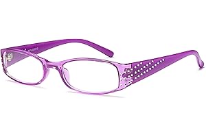 NEW VISION Occhiali da Lettura Donna Leggeri alla Moda con Montatura Comoda NV0176