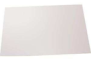 SCHWABMARKEN Pannelli/Pannello/Piastre piastre bianca in duro, sodo, forte plastica per modellismo e bricolage, diverse dimensioni e quantità, comprare 1 pezzi, 297mm x 210mm x 2mm