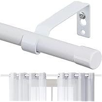 Bastoni per tende per finestre da 28 a 48, set di aste per tende